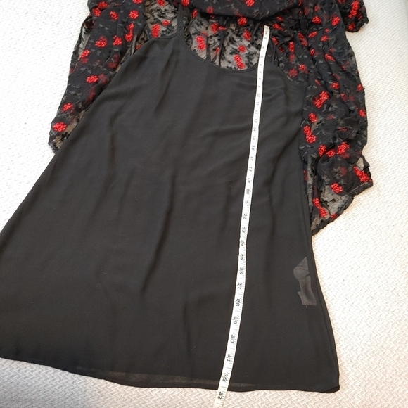 ZARA embroidered mesh maxi dress XS - Picture 16 of 16